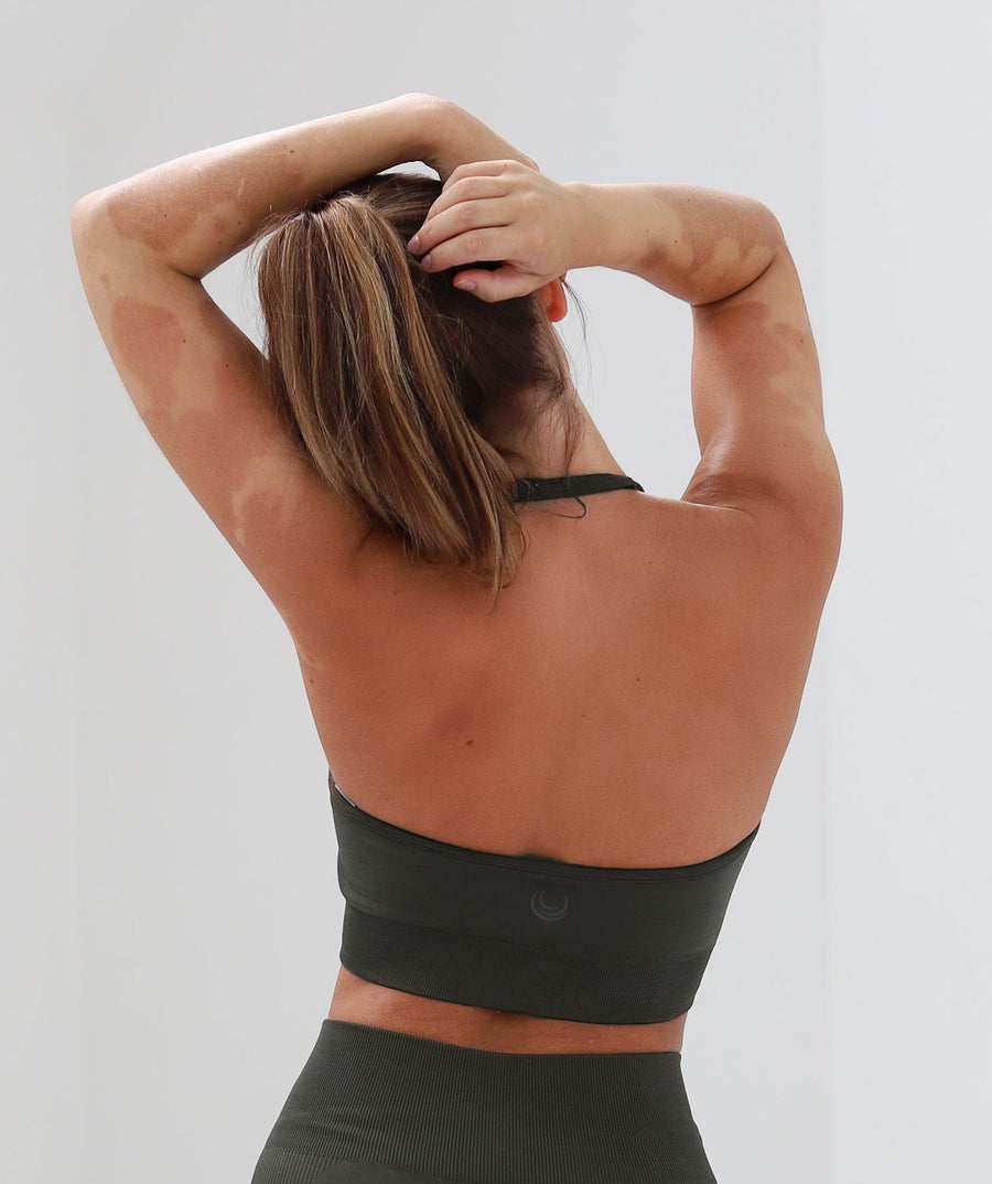 Halter Neck Top - Jet Grey Jet Grey 