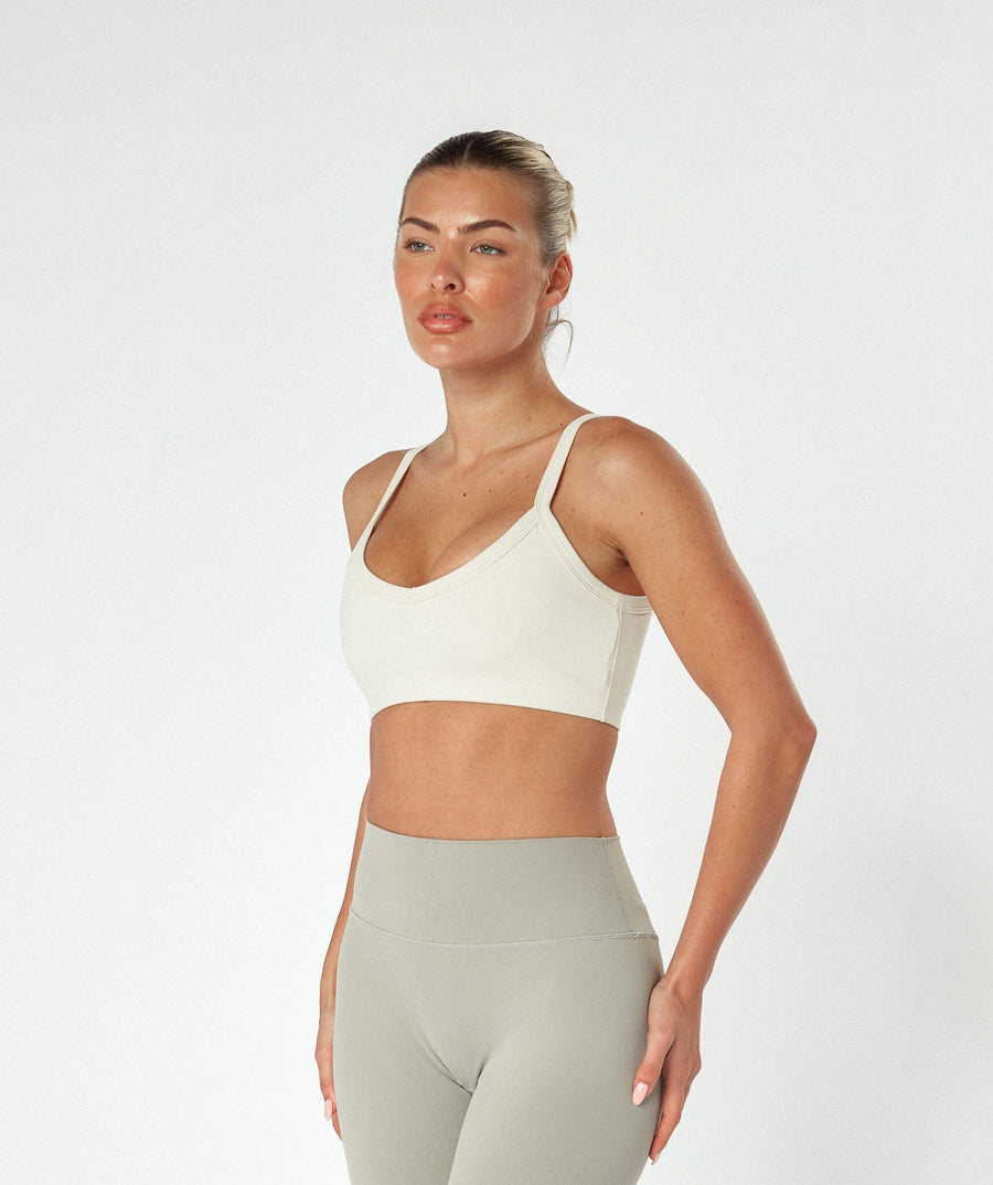 Minimal V-Front Sports Bra Moonlight 