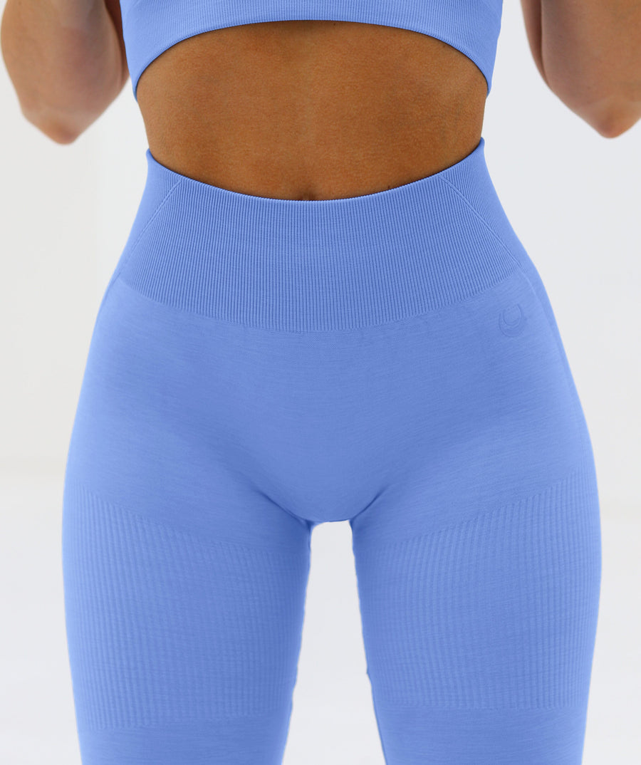 Seamless Scrunch Leggings - Blue – Built Body Brand