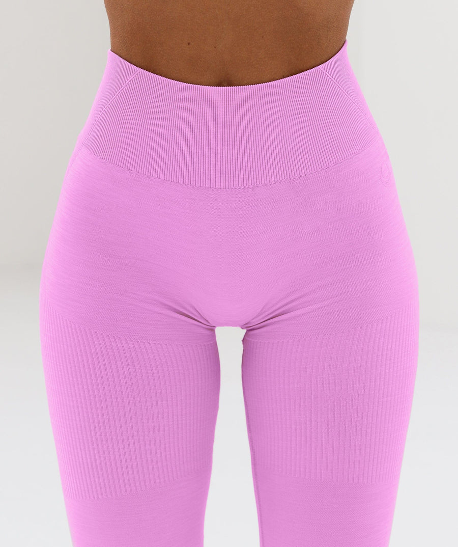 TikTok leggings small pink scrunch butt ankle length brand new