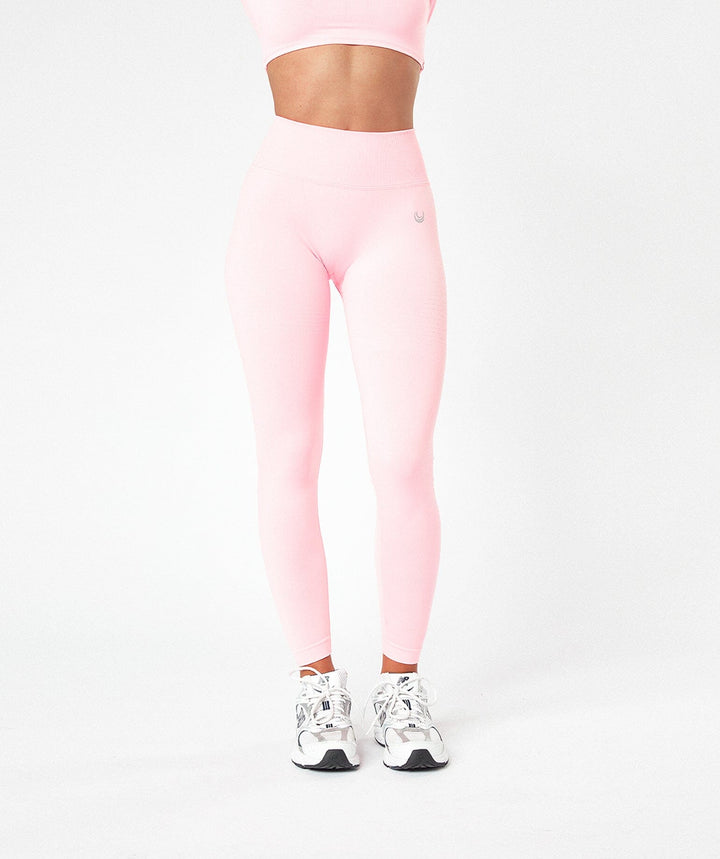 V-Seam Leggings Cotton Candy Pink 