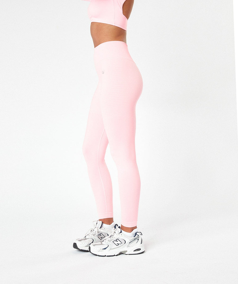 V-Seam Leggings Cotton Candy Pink 